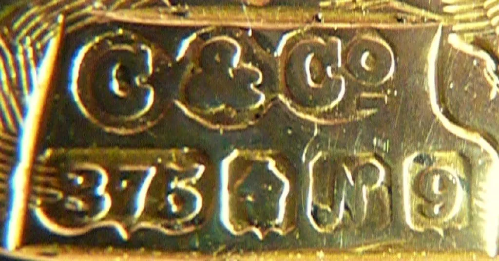 9ct Yellow Gold Antique Locket Glasgow Assayed 1910 Ornately Engraved With Elegant Necklace